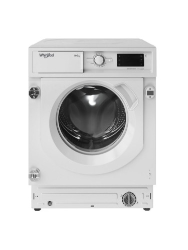 Пералня със сушилня Whirlpool BI WDWG 961484 EU, клас A/D, 9 кг. капацитет на пералня/6 кг. на сушилня, 1400 оборота в минута, 15 програми, за вграждане, 60 см ширина, бяла