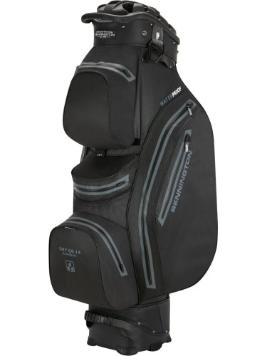 Bennington QO 14+ Waterproof Black/Black Чантa за голф