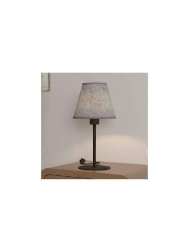 Eglo 43986 - Настолна лампа ALSAGER 1xE27/40W/230V сив