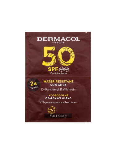 Dermacol Sun Milk SPF50 Слънцезащитна козметика за тяло 2x15 ml