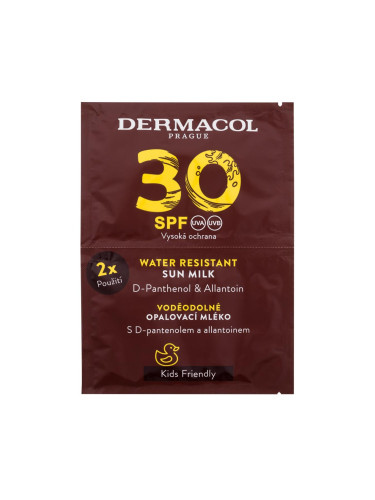Dermacol Sun Milk SPF30 Слънцезащитна козметика за тяло 2x15 ml
