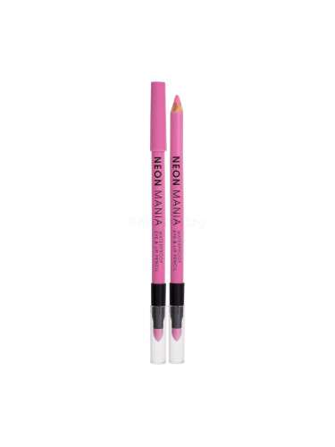 Dermacol Neon Mania Waterproof Eye & Lip Pencil Молив за очи за жени 1,1 гр Нюанс 1