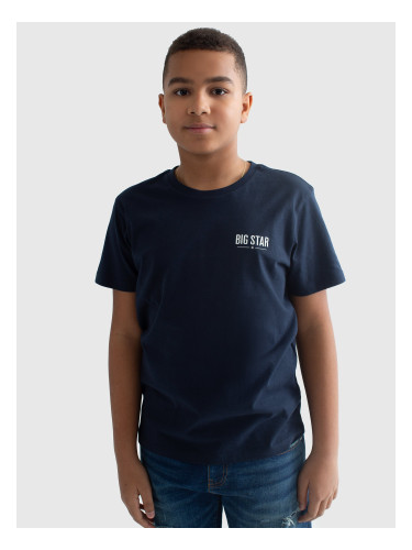 Big Star Kids's T-shirt 152379 Blue 403