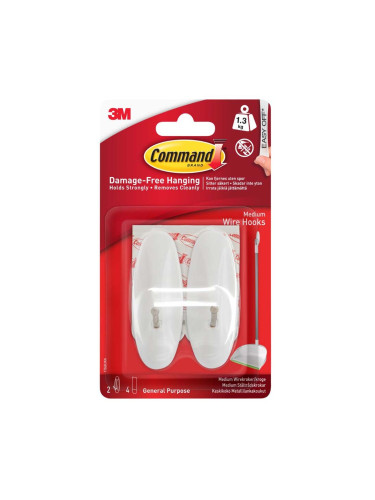 2 БР. ЗАКАЧАЛКИ СЪС СТИКЕР 3М