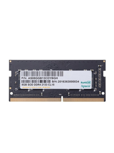 Памет 8GB DDR4 3200MHz, SO-DIMM, Apacer AS08GGB32CSYBGH, 1.2V