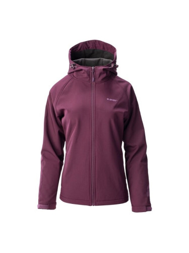 Hi-Tec LADY NETI Дамско яке за преходния сезон, винен, размер