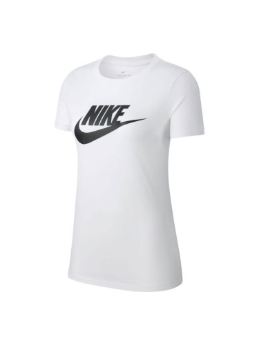 Nike NSW TEE ESSNTL ICON FUTURA Дамска тениска, бяло, размер