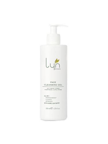 LYN Skincare Face Cleansing Gel Почистващ гел унисекс 200ml