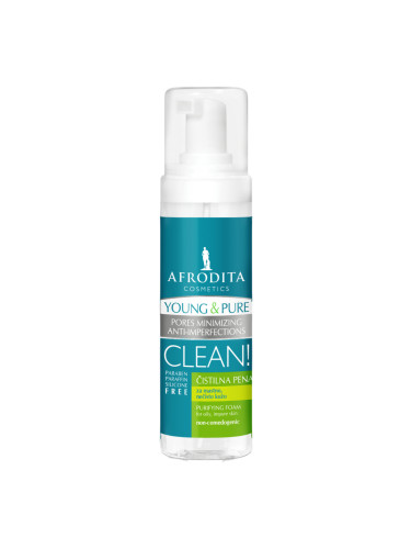 AFRODITA Young And Pure Cleansing Foam Почистващ гел дамски 150ml