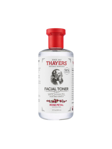 THAYERS Alcohol-Free Witch Hazel Facial Toner With Aloe Vera Formula Rose Petal Тоник  355ml