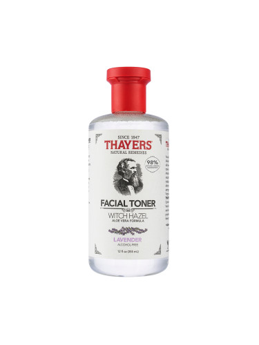 THAYERS Alcohol-Free Witch Hazel Facial Toner With Aloe Vera Formula Lavender Тоник  355ml