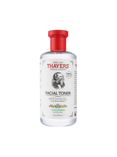 THAYERS Alcohol-Free Witch Hazel Facial Toner With Aloe Vera Formula Cucumber Тоник  355ml