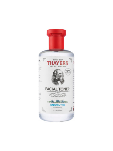 THAYERS Alcohol-Free Witch Hazel Facial Toner With Aloe Vera Formula Unscented Тоник  355ml