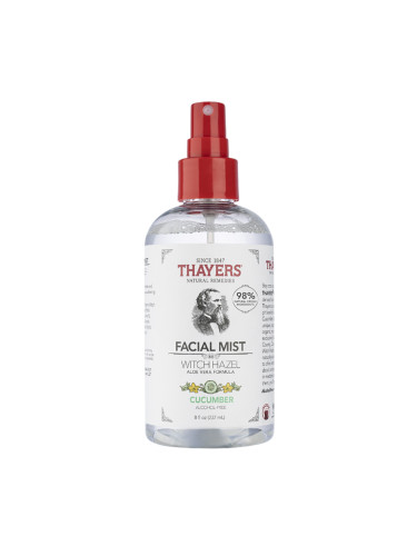 THAYERS Alcohol-Free Witch Hazel Facial Mist Toner With Aloe Vera Formula Cucumber Спрей за лице  237ml