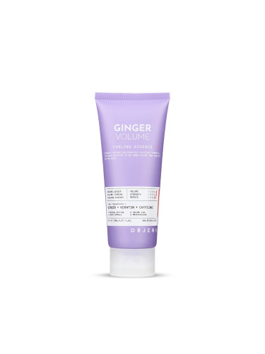 ORJENA Ginger Volume Firming Curling Essence Продукт за коса без отмиване унисекс 150 ml