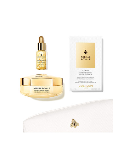 КОМПЛЕКТ GUERLAIN Abeille Royale Honey Treatment Day Cream Age-Defying Programme Дневен крем дамски 50ml