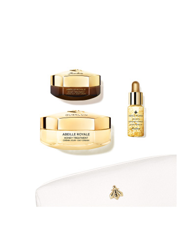 КОМПЛЕКТ GUERLAIN Abeille Royale Age-Defying Honey Treatment Day Cream Programme Дневен крем дамски 50ml