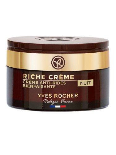 YVES ROCHER Riche Creme Нощен Крем  Нощен крем дамски 50ml