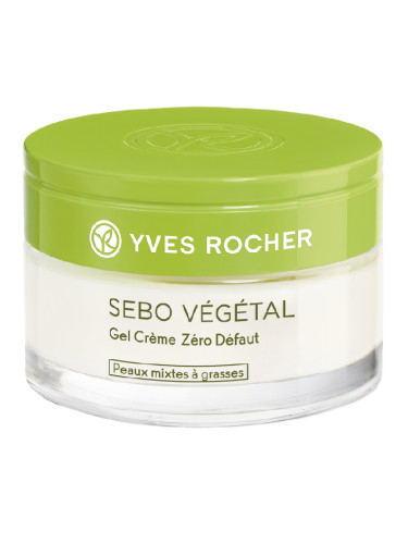 YVES ROCHER Sebo Vegetal Крем Гел Zero Defaut  24 - часов крем дамски 50ml