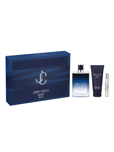 КОМПЛЕКТ JIMMY CHOO Man Blue Тоалетна вода (EDT) мъжки 100ml