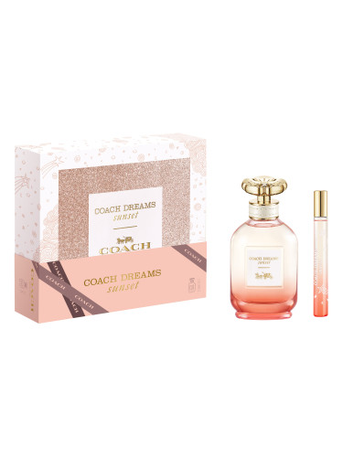 КОМПЛЕКТ COACH DREAMS SUNSET Eau de Parfum + Travel Spray Eau de Parfum дамски 60ml