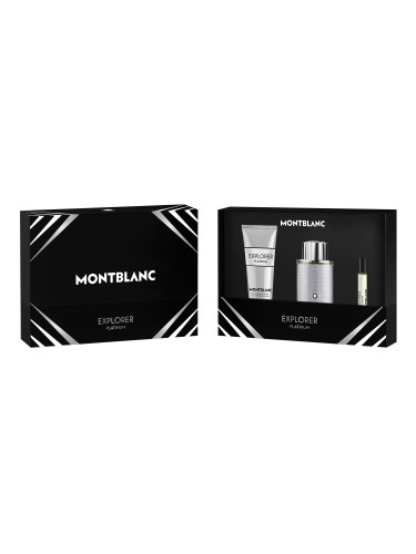 КОМПЛЕКТ MONTBLANC EXPLORER PLATINUM Eau de Parfum + Travel Spray + Shower Gel Eau de Parfum мъжки 100ml