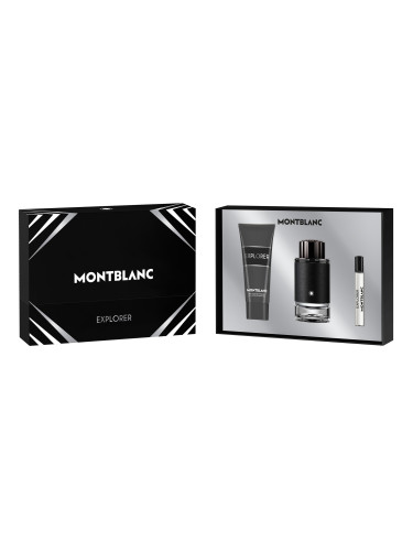 КОМПЛЕКТ MONTBLANC EXPLORER Eau de Parfum + Travel Spray + Shower gel Eau de Parfum мъжки 100ml