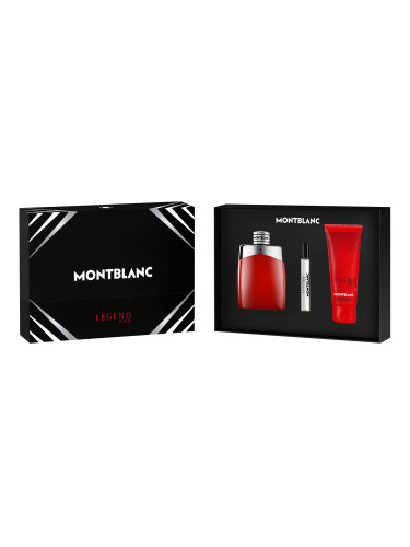 КОМПЛЕКТ MONTBLANC LEGEND RED Eau de Parfum + Travel Spray + Shower gel Eau de Parfum мъжки 100ml
