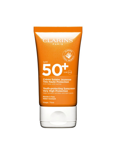 CLARINS Youth-protecting Sunscreen Very High Protection SPF50+ Слънцезащитен продукт  50ml