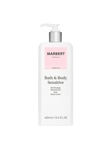 MARBERT Bath & Body Sensitive Reichhaltige Körperlotion / Rich Body Lotion Лосион за тяло дамски 400ml