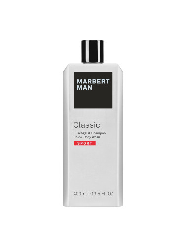 MARBERT Man Classic Sport Duschgel & Shampoo / Hair & Body Wash Шампоан за коса и тяло мъжки 400ml