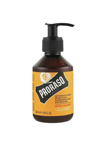 PRORASO Beard Shampoo Ws Продукт за брада мъжки 200ml