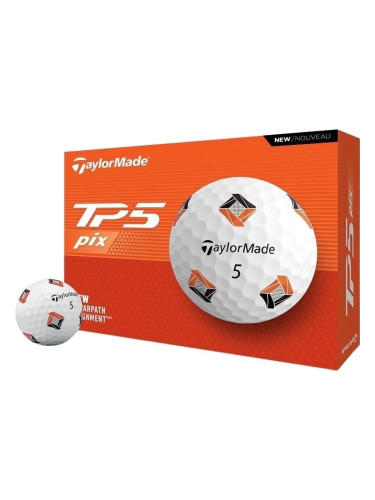 TaylorMade TP5 Pix 3.0 Golf Balls White
