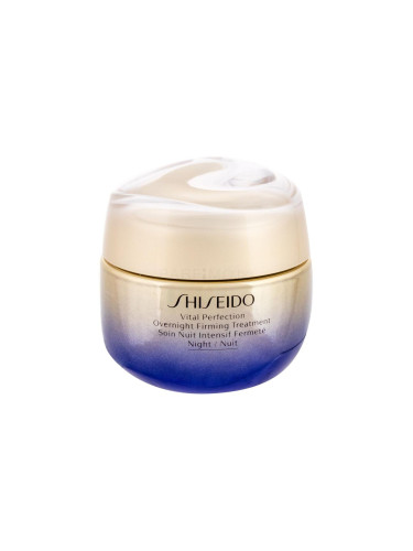Shiseido Vital Perfection Overnight Firming Treatment Нощен крем за лице за жени 50 ml