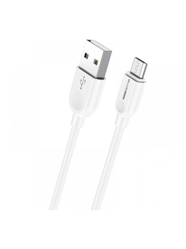 Кабел USB BLUE Power BM2BX14 LinkJet 2м в кутия, 18W, 2.4A, Micro USB, Бял