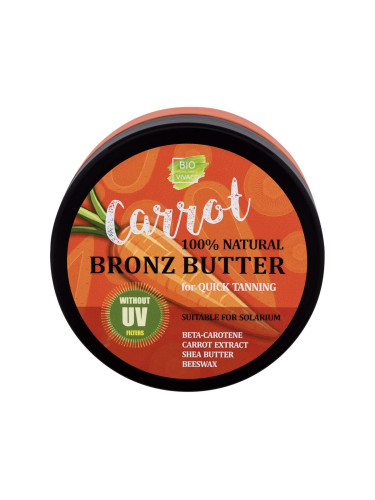 Vivaco Bio Carrot Bronz Butter Слънцезащитна козметика за тяло 150 ml