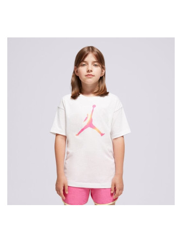 Jordan Тениска Jdg 23 Lemonade Stand Ss Tee Girl детски Дрехи Тениски 45D166-001 Бял
