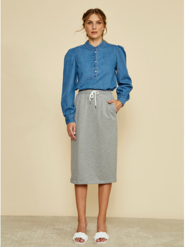 Grey basic skirt ZOOT Baseline Vendelina