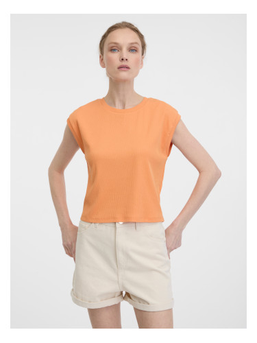 Orsay Orange Women's Short Sleeve Crop T-Shirt - Women