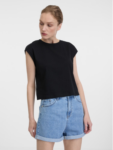 Orsay Black Women's Crop T-Shirt - Women's