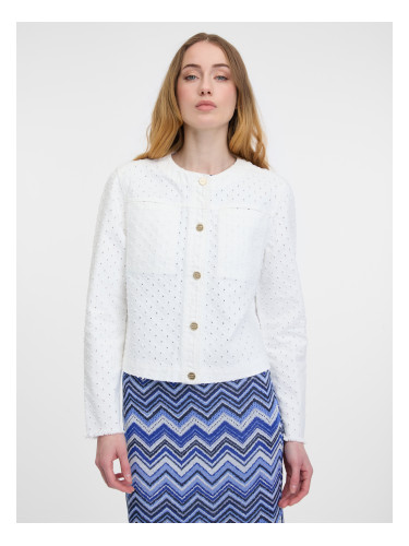 Orsay White women's denim jacket - Women's