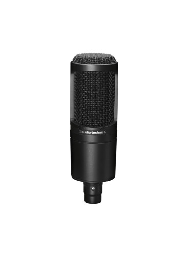 Микрофон Audio-Technica AT2020, кондензаторен, кардиоиден, 20 Hz - 20000 Hz, 3-pin XLRM, черен