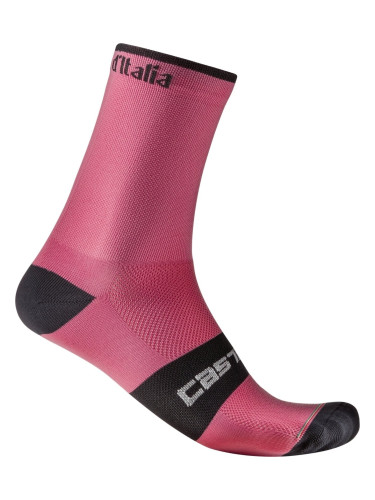Castelli Giro107 18 Sock Rosa Giro 2XL Чорапи за колоездене