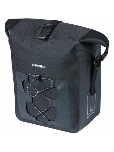 Basil Navigator Waterproof M Single Pannier Bag Чанта за рамка Black M 12 L