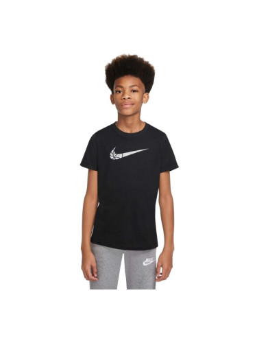 Nike NSW TEE CORE BALL HBR CNT Момчешка тениска, черно, размер