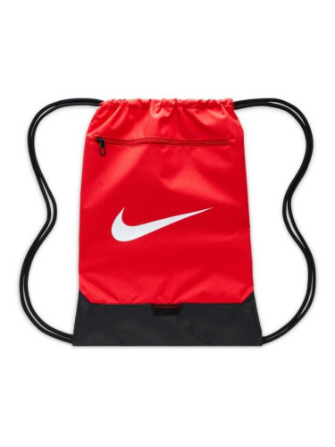 Nike BRASILIA TRAINING GYM SACK Мешка, червено, размер