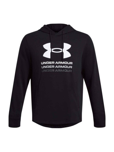 Under Armour RIVAL Мъжки суитшърт, черно, размер L
