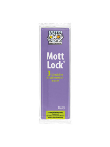 ARIES MOTT LOCK Леплива уловка за хранителни молци 3 бр.