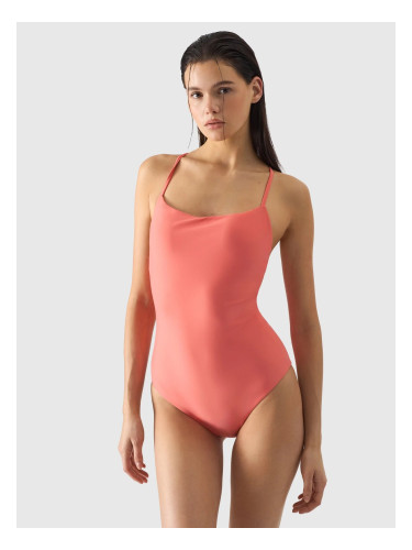 Women's 4F One-Piece Swimsuit - Salmon