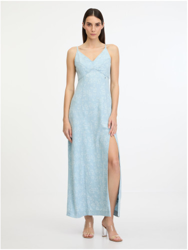 Light blue women's maxi dress Guess Cruz - Women